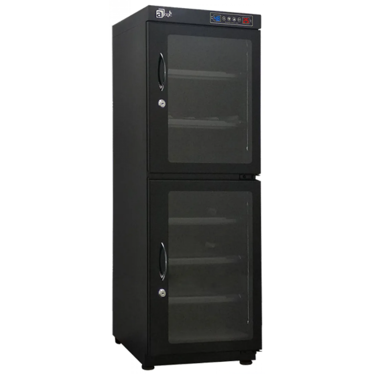 aMagic ADC-DLED160L 160升電子防潮櫃 | 雙屏數控 | 恆濕防潮